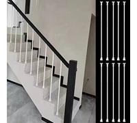 Balaustre de Hierro Forjado Blanco para escaleras de Villa de jardín de 35 39 43 47 51 55 59 Pulgadas Kit de 1 2 5 10 balaustres para Pasillo 2 3 4 5 6 7 escalones de Escalera Postes Deco