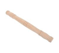 Balaustre de Madera Estilo Europeo Tallado, Columna Redonda | Madera Maciza Secada al Horno, Diseño Cuadrado y Cilíndrico, Textura Natural sin Pintura, para Barandillas