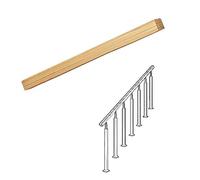 Balaustres Cuadrados De Hierro Macizo Para Escaleras Interiores O Plataformas De Loft, Poste De Husillo Para Barandilla De Terraza Con Soportes Planos, Pasamanos De Madera De Pino De 2,4 X 2,7 X 2,7
