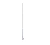 Balaustres de hierro negro personalizables para barandillas interiores modernas, columnas blancas de 50 cm, para áticos/pasillos, diseño elegante para decoración del hogar y seguridad