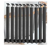 Balaustres de metal, 1-5 unidades, postes ajustables de 270° para escaleras, barandilla de balcón y terraza, columnas de husillo duraderas para un fuerte apoyo y mayor seguridad