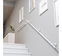 Balaustres de soporte para exteriores antideslizantes de 1 a 6 m, color blanco, ideales para lofts y escalones de baño, solución de seguridad