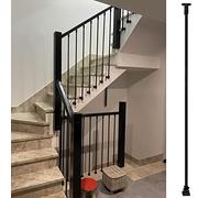 Balaustres decorativos para escaleras, 100-150 cm, para villa y jardín, paquete de 1, perfecto para entradas de centros comerciales, barandillas al aire libre, fácil instalación con tornillos