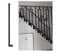 Balaustres Metálicos Laterales, Balaustres Metálicos For Escaleras Anticaídas, Balaustres For Lofts, Hoteles Y Villas, Columna De Balaustres Personalizable.(A,155cm/61inch)