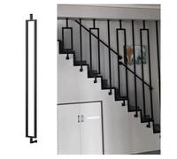 Balaustres Metálicos Laterales, Balaustres Metálicos For Escaleras Anticaídas, Balaustres For Lofts, Hoteles Y Villas, Columna De Balaustres Personalizable.(B,130cm/51.2inch)