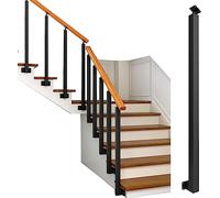 Balaustres metálicos para escaleras con accesorios de montaje para una mayor seguridad en escaleras y terrazas