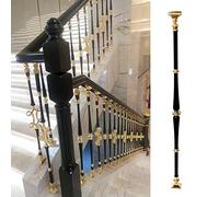 Balaustres Redondos De Aluminio Para Barandillas De Escaleras/Terrazas, Barras Horizontales Para Escaleras, Escuelas, Guarderías, Hogares, Oficinas, Restaurantes, Estudios, 95 Cm De Alto (1 Unidad),