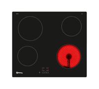 Balay 3Eb761en - Placa Vitrocerámica 60 Cm 4 Zonas Auto-Desconexión
