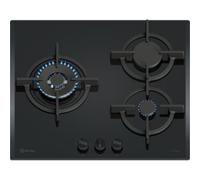 Balay 3ETG663RB Placa de gas, 60 cm, Cristal templado, Negro
