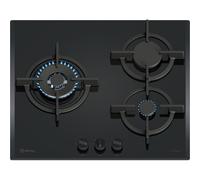 Balay 3ETG663RN Placa de gas, 60 cm, Cristal templado, Negro