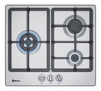Placa de Gas 3ETX563HB 3 Fuegos 60cm (Inox) - BALAY