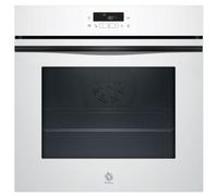 Balay 3HD5829B3 - Horno Multifunción de 60 Cm con Vapor Pirolítico Clase A+ Cristal Blanco