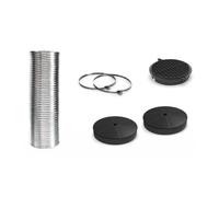 Balay Set de Recirculación Tradicional para Campanas Extractoras, Negro/Gris, 150 mm