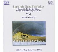 Balazs Szokaolay Romantic Piano Favourites (CD) Album (Importación USA)