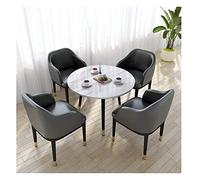 Balcón, sala de estar, mesa combinada, mesa de cuatro sillas, salón de belleza, recepción, oficina, reunión, negociación, almacenamiento, pequeña mesa redonda y silla, reposo de hotel (gris oscuro)