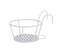 Balcony Planters For Railing Over Fence Planter - Iron Weather-Resistant Thickened | Metal Balcony Planter Stand For Indoor Outdoor Windowsill Deck Garden Patio Porch Courtyard Terraces