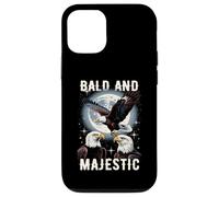 Bald And Majestic American Bald Eagle Vintage Eagle Bird Fun Carcasa para iPhone 12/12 Pro