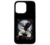 Bald And Majestic American Bald Eagle Vintage Eagle Bird Fun Carcasa para iPhone 15 Pro Max
