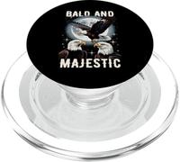Bald And Majestic American Bald Eagle Vintage Eagle Bird Fun PopSockets PopGrip para MagSafe