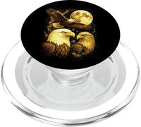 Bald And Majestic American Bald Eagle Vintage Eagle Bird Fun PopSockets PopGrip para MagSafe