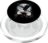 Bald And Majestic American Bald Eagle Vintage Eagle Bird Fun PopSockets PopGrip para MagSafe