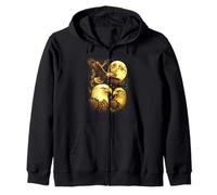 Bald And Majestic American Bald Eagle Vintage Eagle Bird Fun Sudadera con Capucha