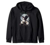 Bald And Majestic American Bald Eagle Vintage Eagle Bird Fun Sudadera con Capucha