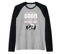 Bald Bin Ich Groß Dann Werde Ich Astronaut Camiseta Infantil Camiseta Manga Raglan