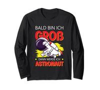 Bald Bin Ich Groß Dann Werde Ich Astronaut Camiseta Infantil Manga Larga