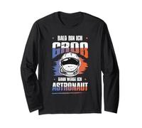 Bald Bin Ich Groß Dann Werde Ich Astronaut Camiseta Infantil Manga Larga