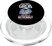Bald Bin Ich Groß Dann Werde Ich Astronaut Camiseta Infantil PopSockets PopGrip para MagSafe