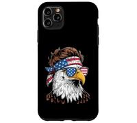Bald Eagle 4th Of July Patriotic Eagle American Flag US Flag Carcasa para iPhone 11 Pro Max