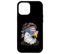 Bald Eagle 4th Of July Patriotic Eagle American Flag US Flag Carcasa para iPhone 12 Pro Max