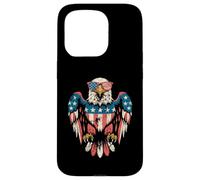 Bald Eagle 4th Of July Patriotic Eagle American Flag US Flag Carcasa para iPhone 15 Pro