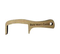Bald Man Comb - Funny Prank Grooming Tool for Father Husband Friends | Hairless Man Comb for Birthday Christmas April Fools Travel Party Gag Gift Joke Humor Entertainment Accessories