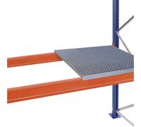 Balda de rejilla para apoyar SCHULTE, para soporte de 1350 mm de longitud