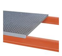 Balda de rejilla para apoyar SCHULTE, para soporte de 1825 mm de longitud, 2 piezas