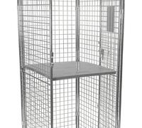 Balda intermedia con cama cerrada