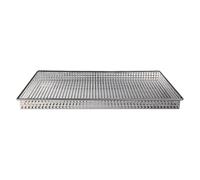 Baldassare Agnelli ollas corderos coix182p-1/1 Fuente gastronorm 1/1 para freír, Aluminio, Color Plateado, 53.5 x 32.5 x 4 cm,