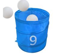 Balde De Juego De Golf para Jardín - Almacenamiento Plegable para Juego de Golf | Equipo Portátil De Entrenamiento para Deportes con Pelota para Césped Playa Patio Y Parque