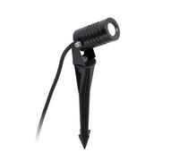 BALDER Lámpara Exterior con Pincho Negro