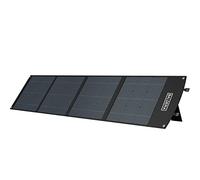 BALDERIA Solarboard 200W | Panel solar plegable | Placa solar para estaciones de energía, baterías, generadores móviles | Con DC, USB, 4 soportes y asa | Para exteriores, camping, autocaravana, barco