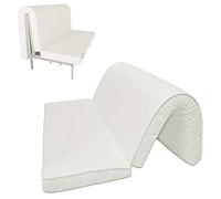 Baldiflex Brio Colchón para Sofá Cama, con Pliegue para el Asiento, ortopédico, ergonómico e hipoalergénico Medida 135x190 cm