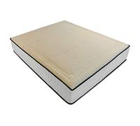 Baldiflex Colchón 135x190 cm Memory Cotton con Espuma viscoelástica, Látex. Tejido de Algodón Anti-acaros. Funda extraíble y Lavable. Altura 30 cm.