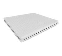 Baldiflex Emporio - Colchón de matrimonio de Waterfoam, altura 15 cm, desenfundable, hipoalergénico, transpirable, rígido H2, tamaño 160 x 210 cm, nube de 15 cm de altura