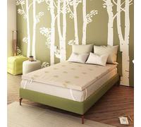 Baldiflex Topper viscoelástico 180 x 200 h 3 - Aloe Vera y Malla Antideslizante, Adecuado para Cama