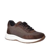 Baldinini Lace Up S.Suede & Fab. Dark Brown, Zapatos de Barco Hombres, marrón, 46
