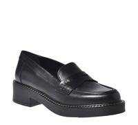 Baldinini Loafer Calf W/Studs Black, Zapatos de Barco Mujeres, Negro, 37