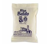 BALDO Arroz - 1 kg - en bolsa de celofán con atmósfera protectora y saco de lona