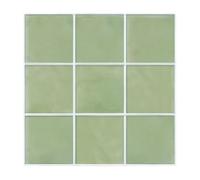 Baldosas adhesivas for suelo, pegatinas adhesivas for pared de baño y cocina, 30x30cm, multicolor, 1 o 10 unidades(Green,1pc)